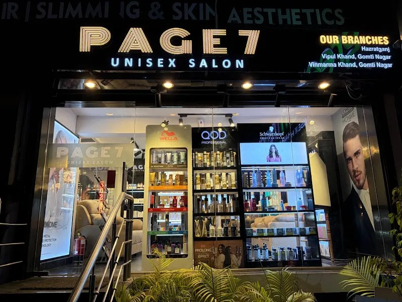 Page 7 Unisex Salon in Hazratganj, Lucknow