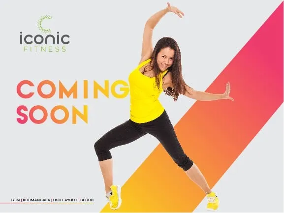 ICONIC FITNESS Koramangala 4th Block- Largest fitness chain in Bangalore | Best Rated | Unisex Fitness Centers | Gx Studio