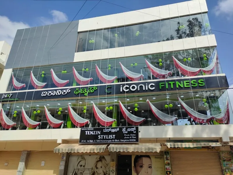 ICONIC FITNESS Koramangala 4th Block- Largest fitness chain in Bangalore | Best Rated | Unisex Fitness Centers | Gx Studio
