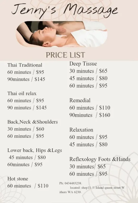 Jenny's Massage