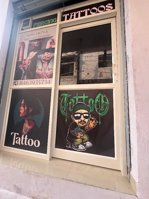 Abhi Art’s Tattoo & piercing studio