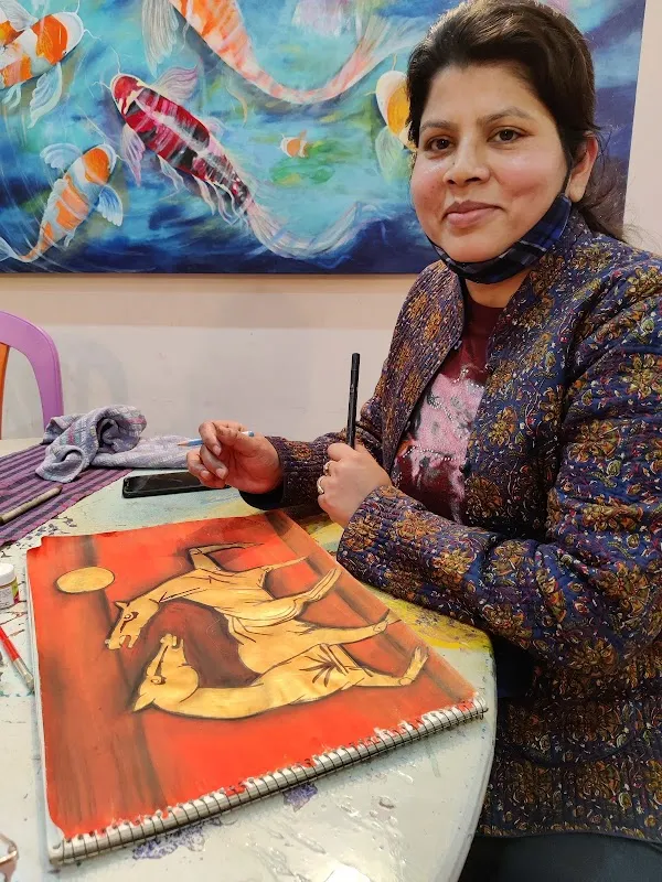 Fine Arts Studio by Dr. Rashmi Goel(Awarded as Best Arts School in Noida in 2019 and Best Arts School in Delhi-NCR in 2022)