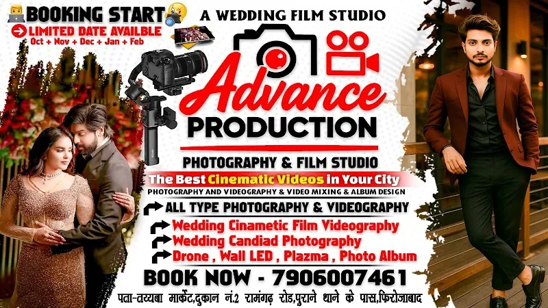 Advance Production – Wedding Photography & Cinematic Films