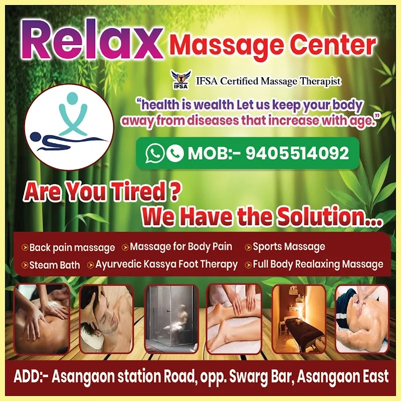 Relax Massage Center in Asangaon