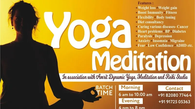Amrit Dynamic Yoga Meditation (Yoga, Meditation and Reiki Centre near Friends Colony) - Best Yoga Meditation Studio In Nagpur