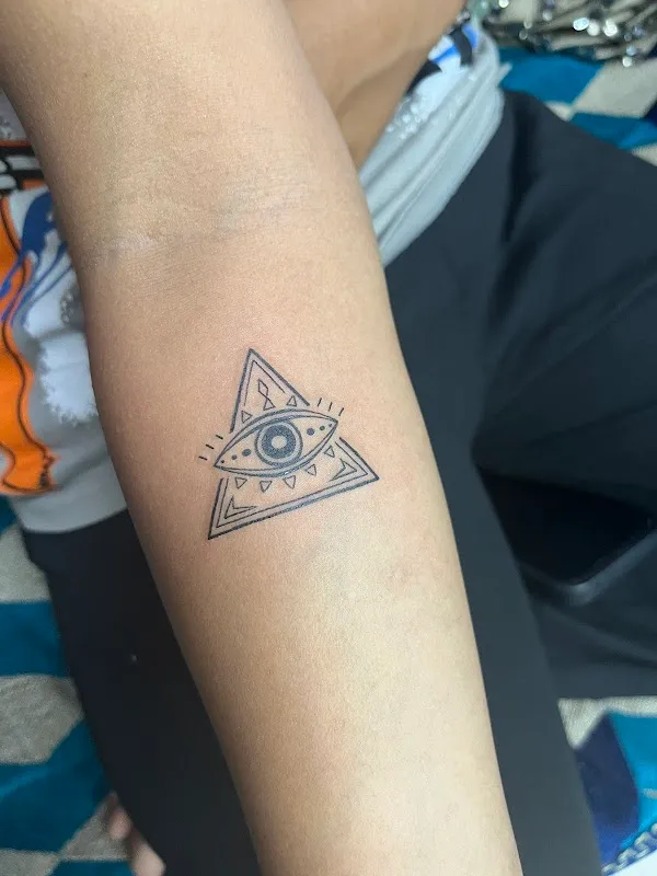 The Pink Tattoo Girl