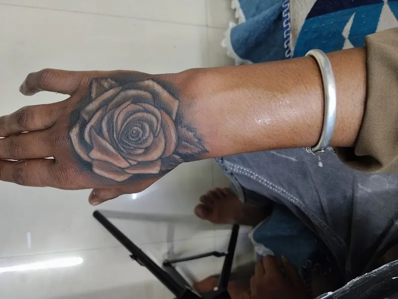 The Pink Tattoo Girl