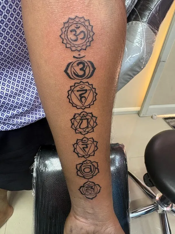 The Pink Tattoo Girl