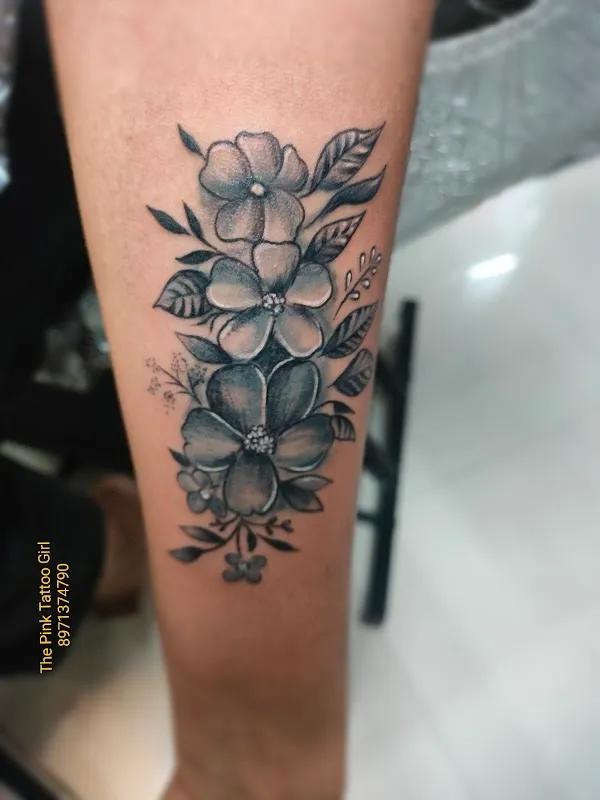 The Pink Tattoo Girl