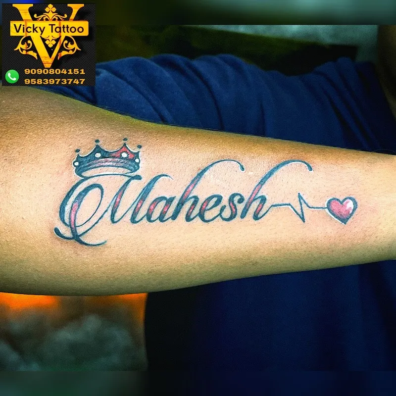 Vicky Tattoo Unit-3 - Best Tatoo Studio in Bhubaneswar