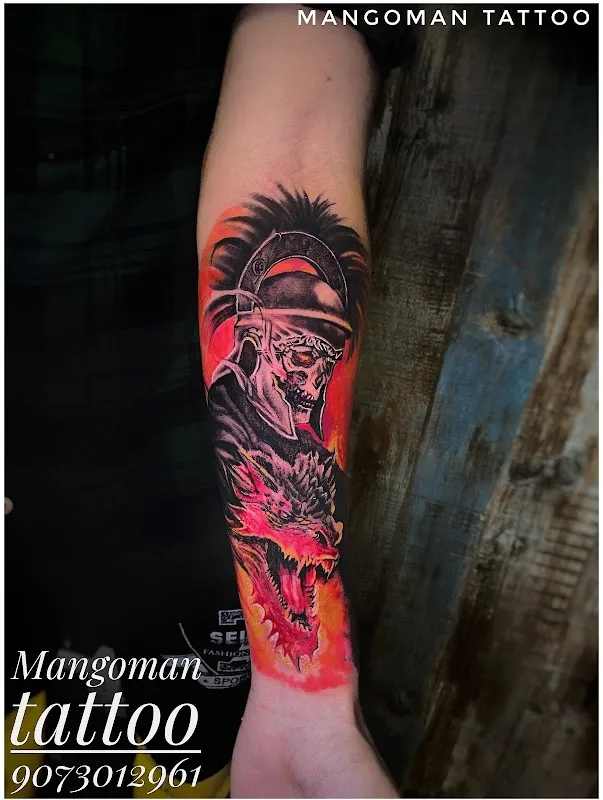 Mangoman Tattoo