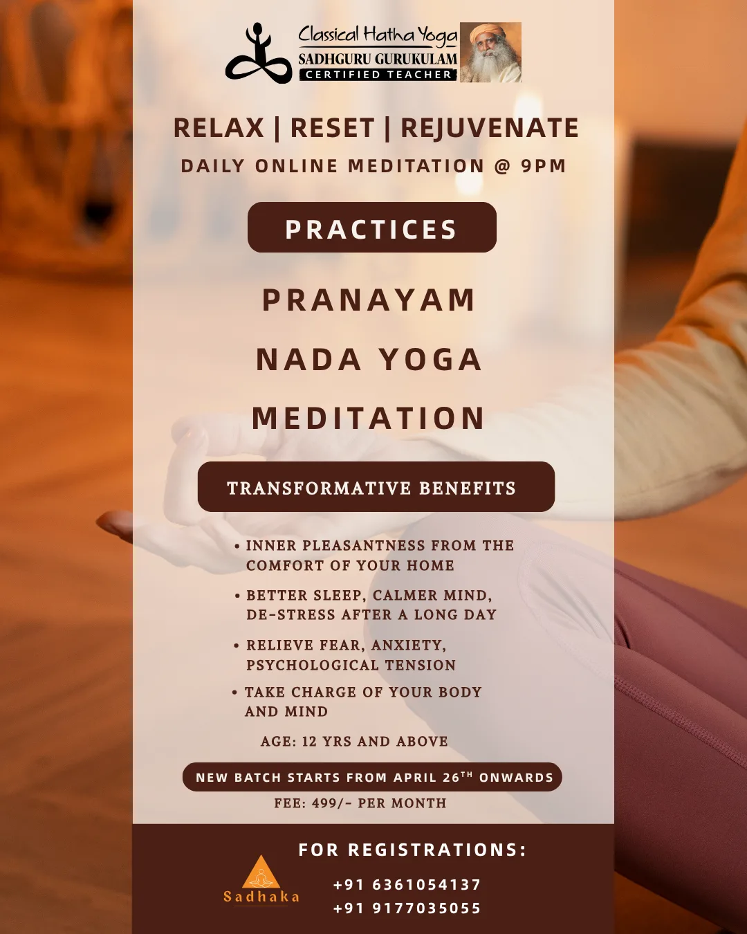 Sadhaka - Classical Hatha Yoga