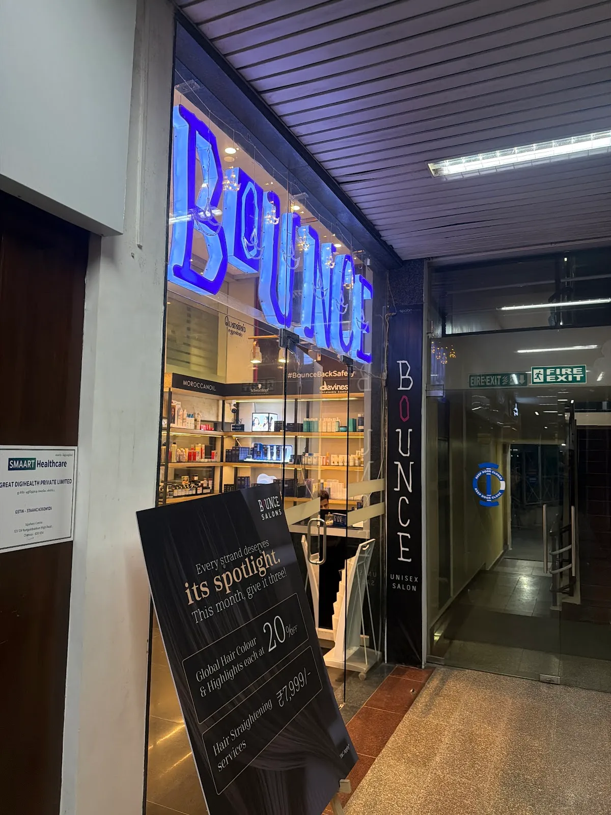 Bounce Unisex Salon, Nungambakkam