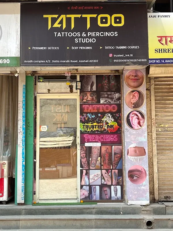 Trusted Ink tattoo best tattoo shop in thane