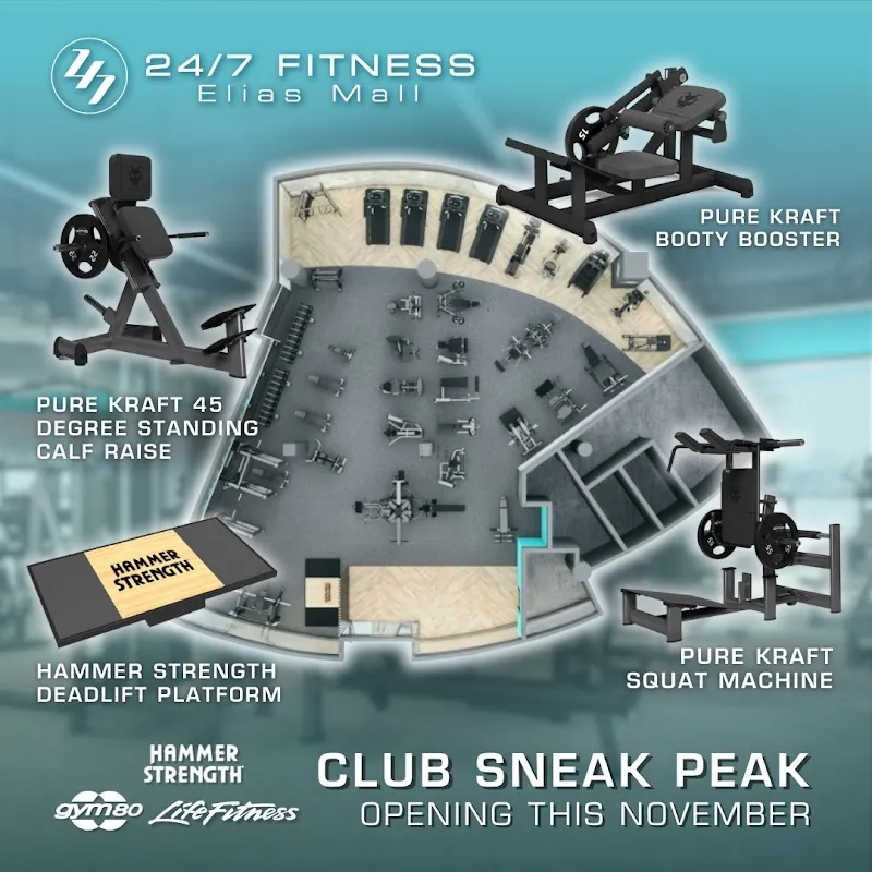 24/7 FITNESS Elias Mall