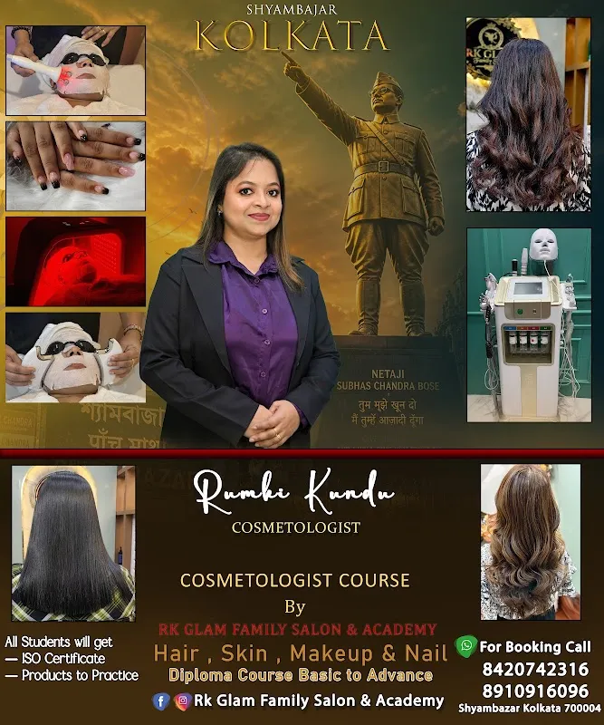 RK Glam Family Salon & Academy