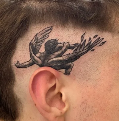 Green Skull Tattoo