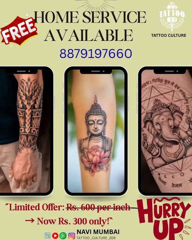 TATTOO CULTURE (Home Service Available)TATTOO