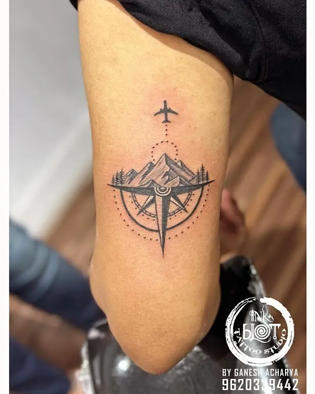 Ink Blot Tattoo