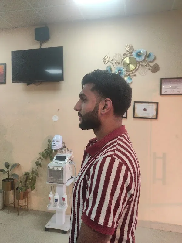 Mr & Mrs scissors unisex saloon