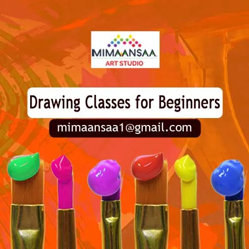 Art Classes Mimansa Intermediate Elementary Drawing Exam Kids Near me Online Teacher Design Painting Beginner Adult Sketching