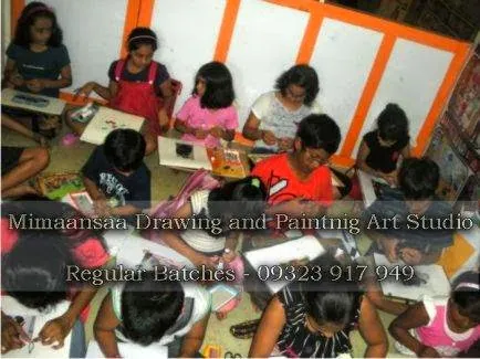 Art Classes Mimansa Intermediate Elementary Drawing Exam Kids Near me Online Teacher Design Painting Beginner Adult Sketching