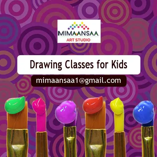 Art Classes Mimansa Intermediate Elementary Drawing Exam Kids Near me Online Teacher Design Painting Beginner Adult Sketching
