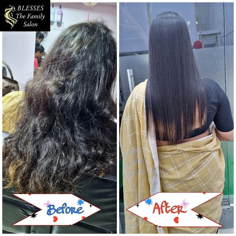 Blesses the family salon