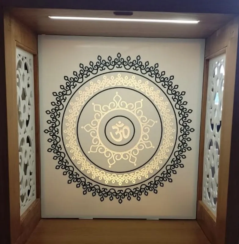 Chandra's art studio