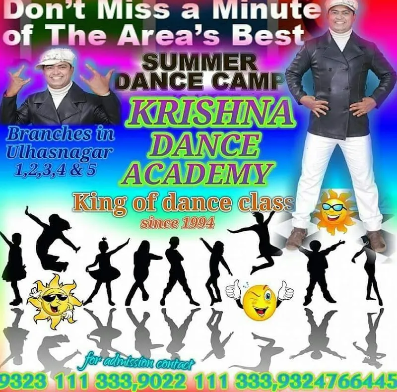 Krishna dance studio in 4 no ot ulhasnagar 4