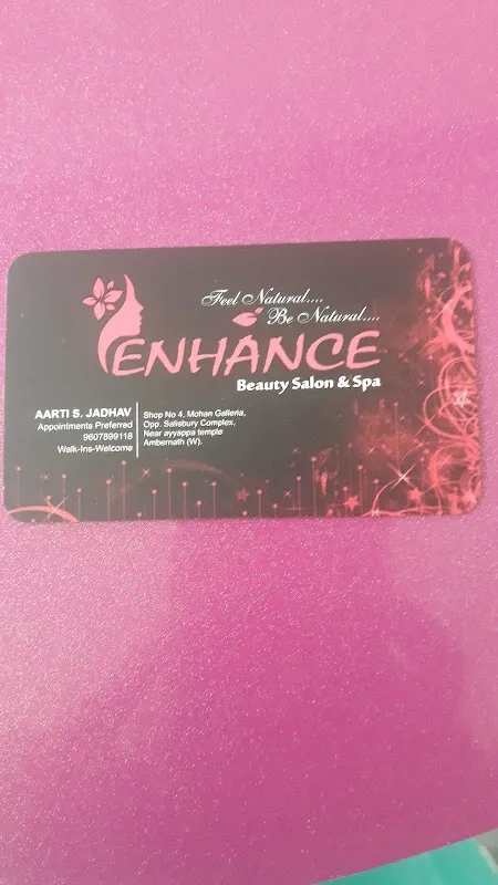 Enhance Beauty Salon And Spa