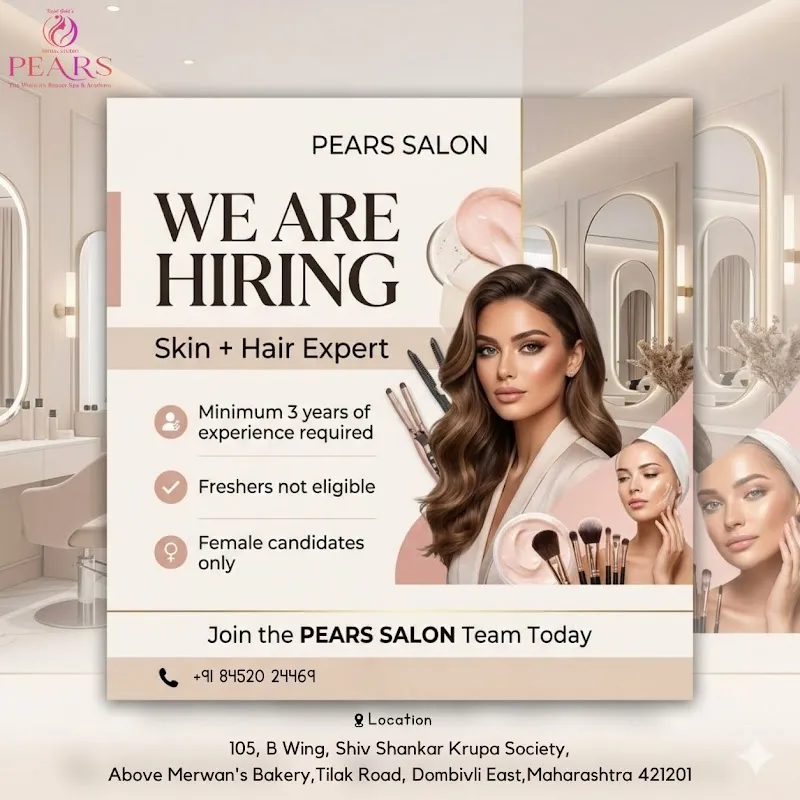 Pears Spa & Beauty Salon-Make up Saloon For Ladies in Dombivli-Hair & Beauty And Skin Care Salon Dombivli for Ladies