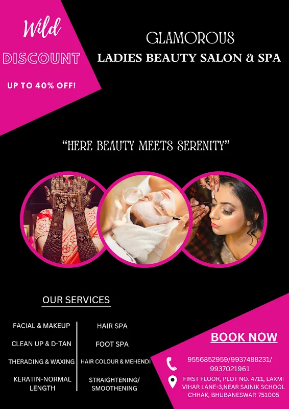 GLAMOROUS LADIES BEAUTY SALOON & SPA