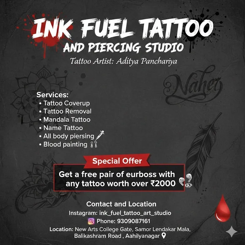 Ink Fuel Tattoo & Piercing Studio