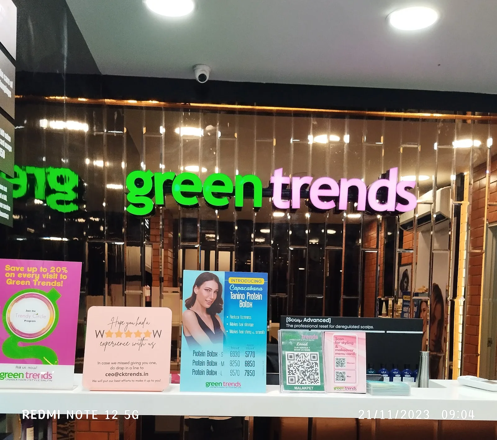 Green Trends Unisex Salon, Old Malakpet, Hyderabad