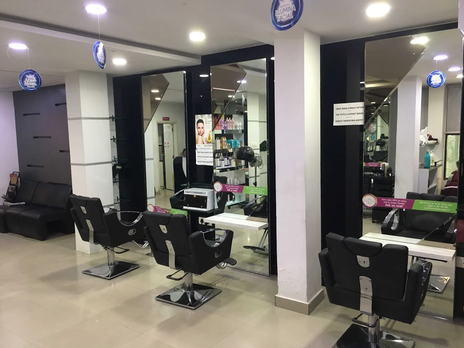 Green Trends Unisex Salon, Old Malakpet, Hyderabad