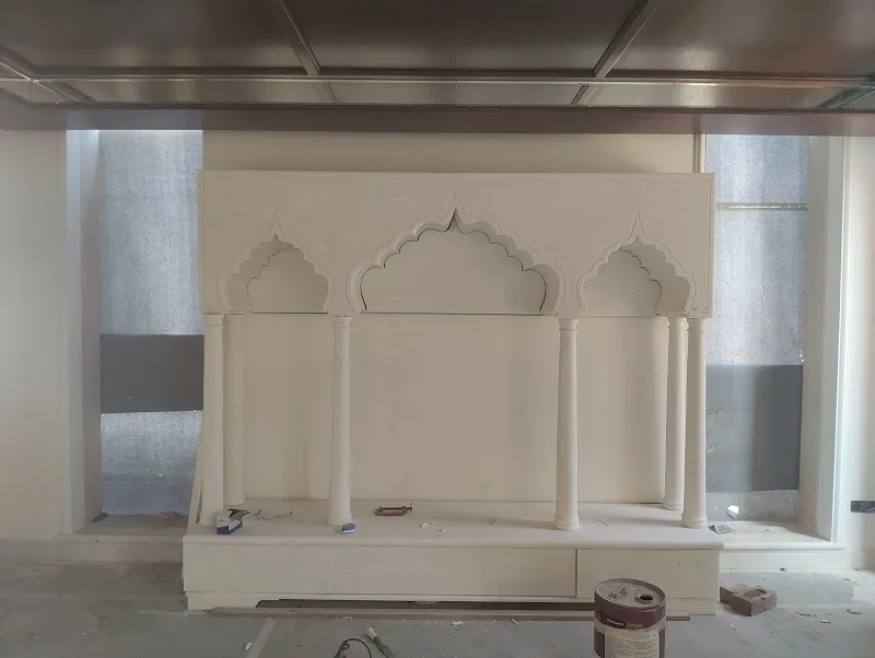 Inlay art studio | Corian Mandir Manufacturer in Delhi | Marble Inlay Work