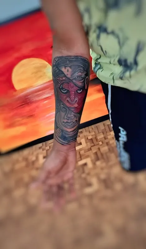 N V Tattoo Ink