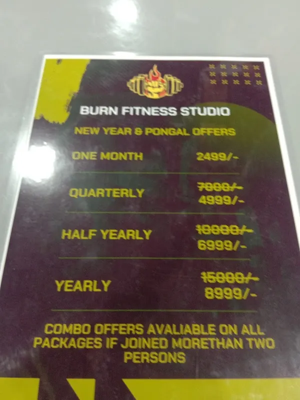 Burn fitness studio