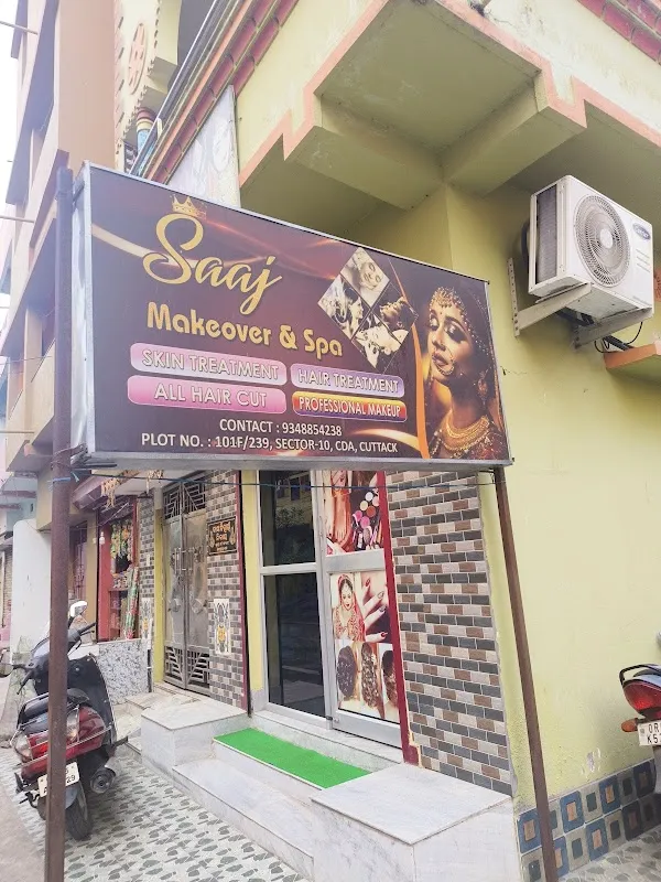 Saaj makeover and spa