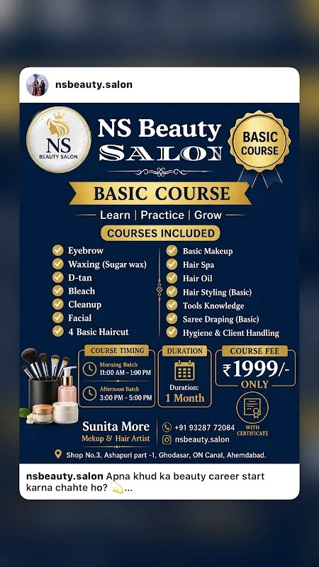 NS Beauty Salon (Only for Female)