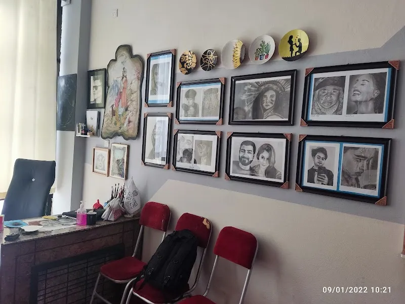 Blue Art gallery