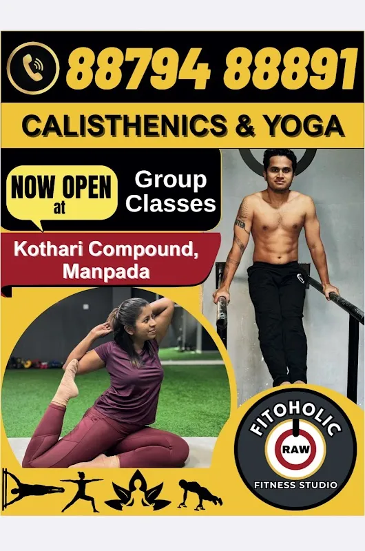 Fitoholic Raw Fitness Studio: Calisthenics x Yoga