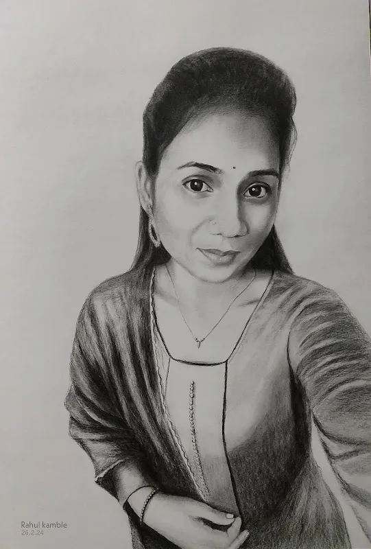 K art studio - wall art painting / portrait painting & pencil sketch