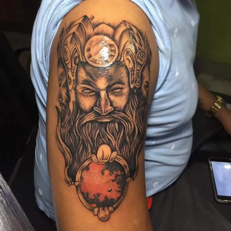 Needle Point Tattoo