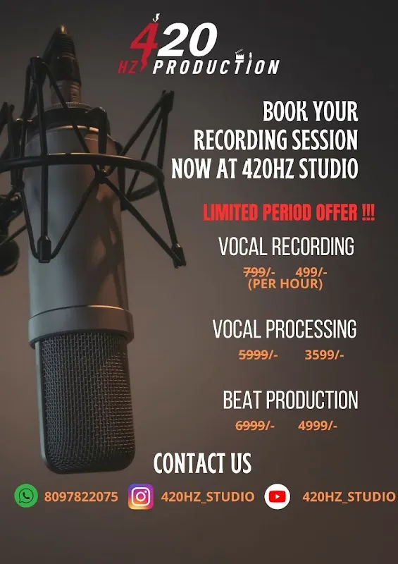420Hz Music Recording Studio