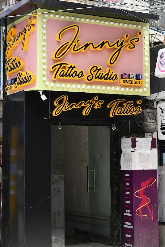 Jinny’s Tattoo – Best Tattoo Artist & Tattoo Studio | Tattoo Cover Up & Best Tattoo Shop in Kamla Nagar, Delhi