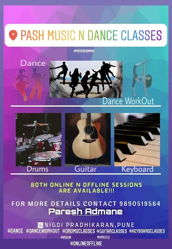 PASH MUSIC N DANCE CLASSES