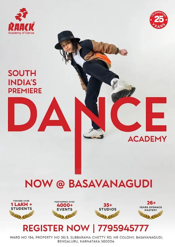 Raack Academy of Dance Basavanagudi