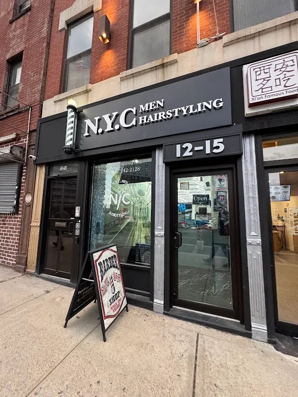 NYC men hairstyling